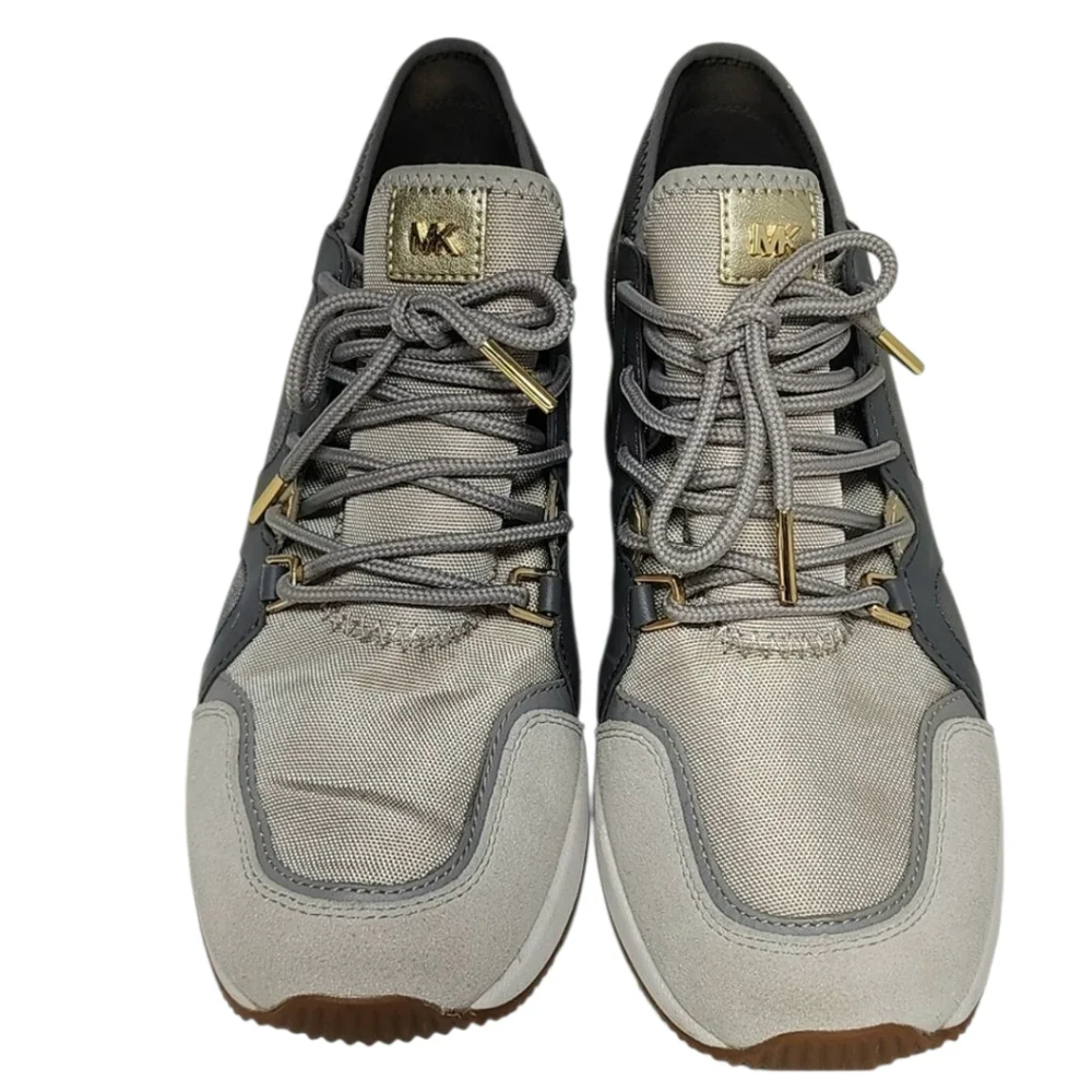 Michael Kors MK Womens Shoes Sneakers Gary Wedge Size 8 M‎